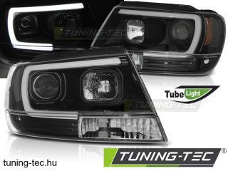 JEEP GRAND CHEROKEE 99-05.05 TUBE LIGHT BLACK  Tuning-Tec Fényszóró