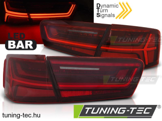 AUDI A6 C7 11-14 LIMOUSINE RED WHITE LED BAR SEQ  Tuning-Tec Hátsó Lámpa