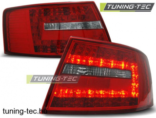 AUDI A6 C6 SEDAN 04.04-08 RED WHITE LED  Tuning-Tec Hátsó Lámpa