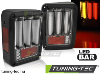 CHRYSLER JEEP WRANGLER JK 07-18 LED BAR BLACK Tuning-Tec Hátsó Lámpa