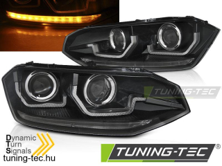 VW POLO VI 2G 2017- SEQ LED BLACK Tuning-Tec Fényszóró