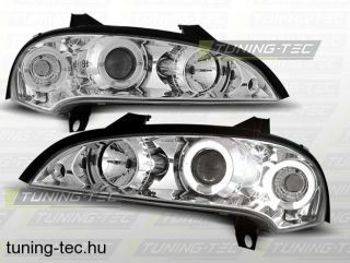 OPEL TIGRA 09.94-12.00 ANGEL EYES CHROME Tuning-Tec Fényszóró