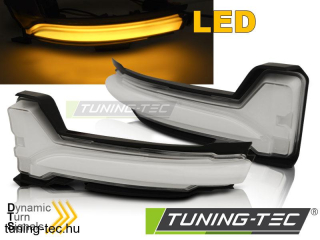 RENAULT CLIO IV 16-19 WHITE LED Visszapillantó Tükör Irányjelző