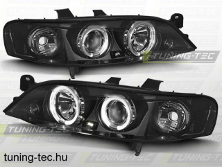 OPEL VECTRA B 99-03.02 ANGEL EYES BLACK Tuning-Tec Fényszóró