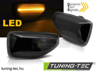 DACIA DUSTER / LOGAN / SANDERO CHROME LED Tuning-Tec dinamikus ldalsó irányjelző