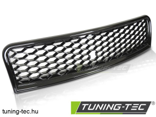 AUDI A4 (B6) SPORT 10.00-10.04 FÉNYES FEKETE BLACK  Tuning-Tec Hűtőrács