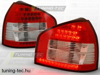 AUDI A3 08.96-08.00 RED WHITE LED Tuning-Tec Hátsó Lámpa