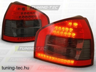 AUDI A3 08.96-08.00 RED SMOKE LED Tuning-Tec Hátsó Lámpa