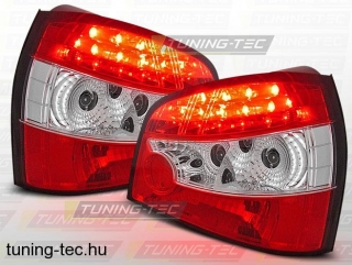 AUDI A3 09.96- 08.00 RED WHITE LED Tuning-Tec Hátsó Lámpa