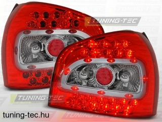 AUDI A3 08.96-08.00 RED WHITE LED Tuning-Tec Hátsó Lámpa