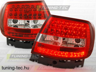 AUDI A4 11.94-09.00 RED WHITE LED  Tuning-Tec Hátsó Lámpa