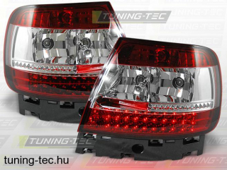 AUDI A4 B5 11.94-09.00 RED WHITE LED  Tuning-Tec Hátsó Lámpa