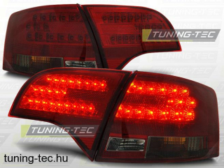 AUDI A4 B7 11.04-03.08 AVANT RED SMOKE LED  Tuning-Tec Hátsó Lámpa