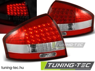AUDI A6 97-04 RED WHITE LED  Tuning-Tec Hátsó Lámpa