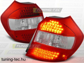 BMW E87/E81 04-08.07 RED WHITE LED  Tuning-Tec Hátsó Lámpa