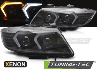 BMW E90/E91 LCI 09-11 Xenon BLACK Tuning-Tec Fényszóró