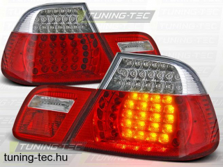 BMW E46 04.99-03.03 COUPE RED WHITE LED  Tuning-Tec Hátsó Lámpa