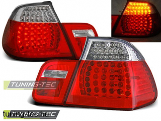 BMW E46 05.98-08.01 RED WHITE LED  Tuning-Tec Hátsó Lámpa