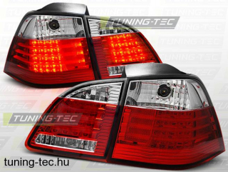 BMW E61 04-03.07 TOURING RED WHITE LED  Tuning-Tec Hátsó Lámpa