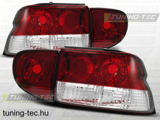 FORD ESCORT MK6/7 93-00 RED WHITE  Tuning-Tec Hátsó Lámpa