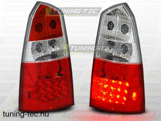 FORD FOCUS MK1 10.98-10.04 KOMBI RED WHITE LED  Tuning-Tec Hátsó Lámpa