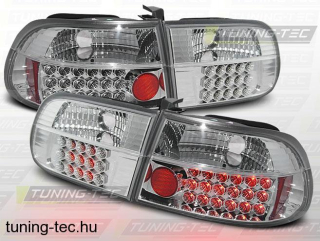 HONDA CIVIC 09.91-08.95 3D CHROME LED  Tuning-Tec Hátsó Lámpa